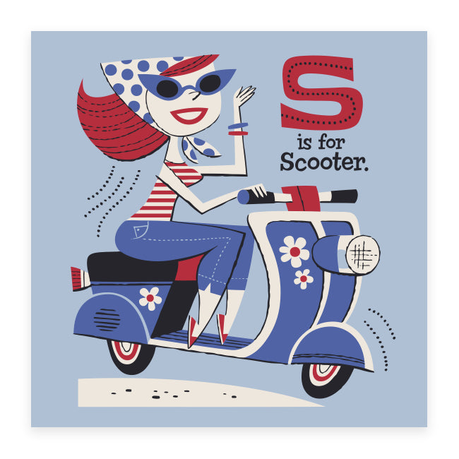 S is for Scooter