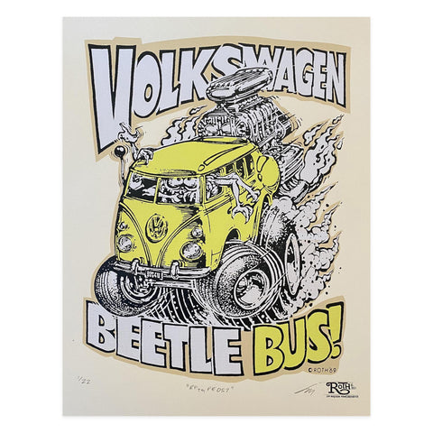 Volkswagen Beetle Bus (yellow) (RF TM PE 057)