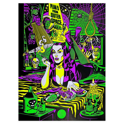 Vampira Pulp Fiction (purple and green)