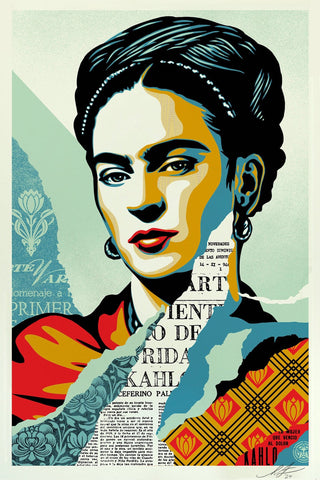 The Woman Who Defeated Pain (Frida Kahlo)