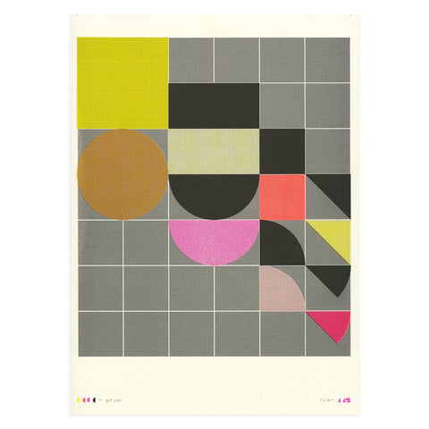 SC 112 (multi colour forms on grey grid)